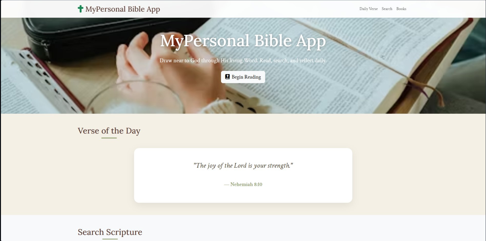 MyPersonal Bible App